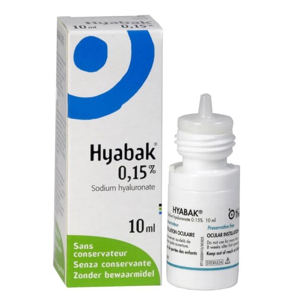 HYABAK SOL OFT 10 ML