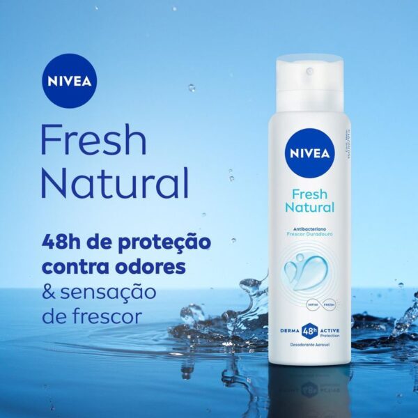 DEO NIVEA AERO FRESH NATURAL C/150 ML