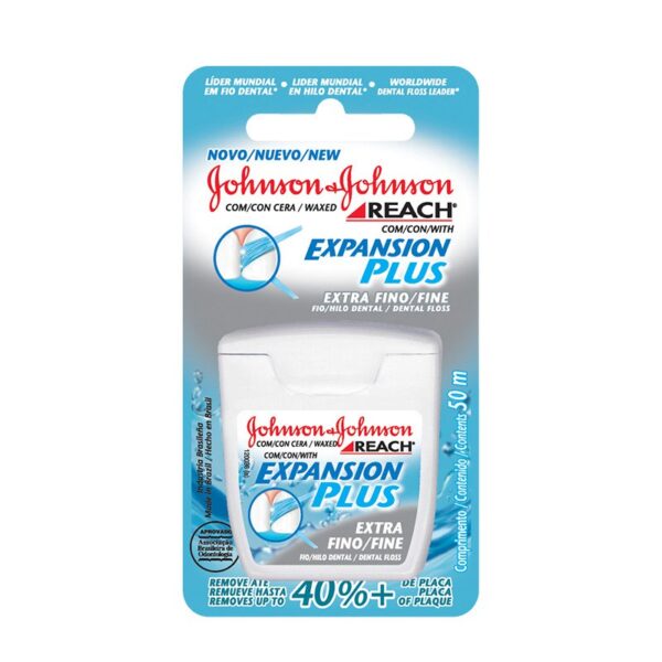 FIO DENTAL J&J EXTRA FINO C/50 MT