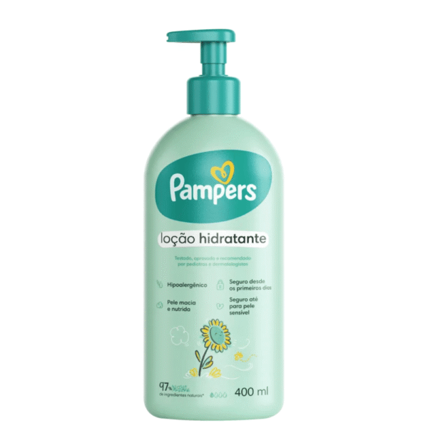 LOÇÃO HID PAMPERS GIRASSOL 400ML