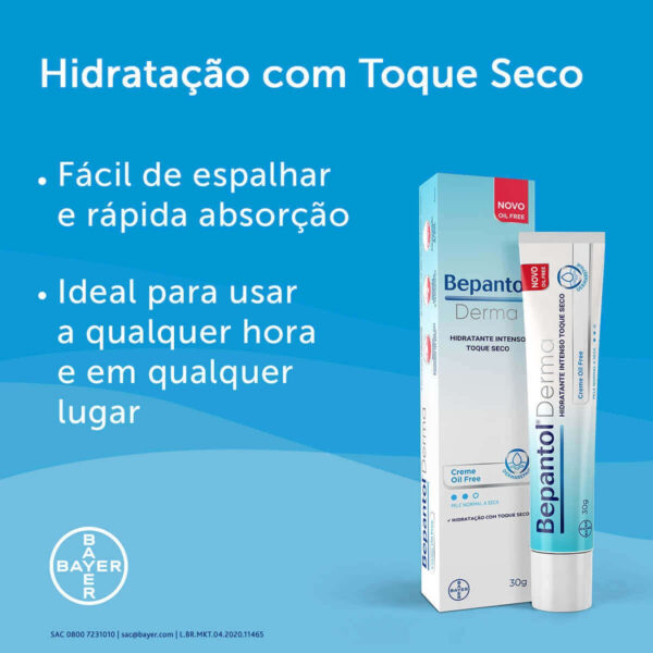BEPANTOL DERMA TOQUE SECO C/30 GR