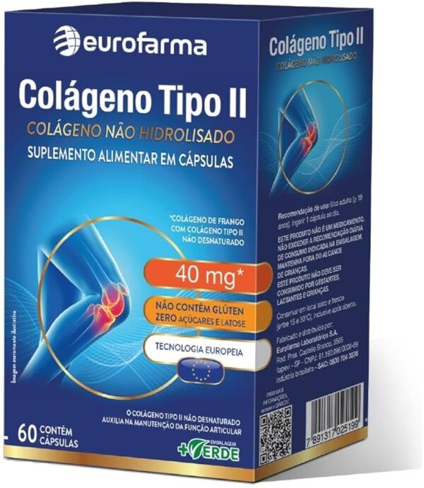 COLAGENO TIPO II 60CAP
