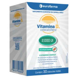 VITAMINA D3 2000UI 30CAPSGEL EUR