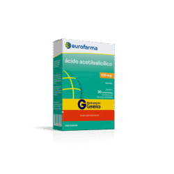 ACIDO ACETILSALICILICO 100MG CX 30 COMP REV LIB RETARD