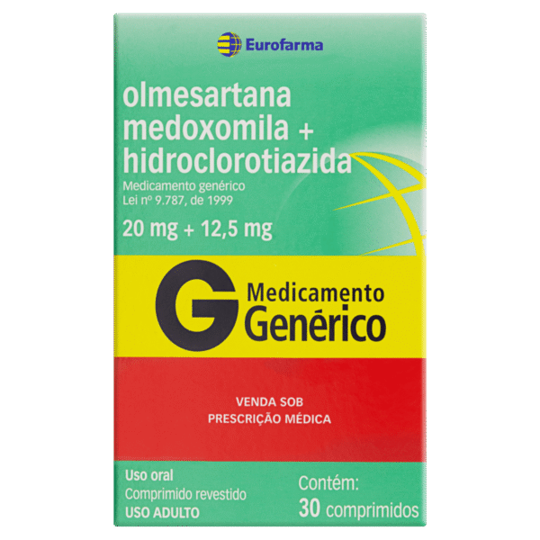 OLMESARTANA+HCT 20+12,5 MG C/30 CPR
