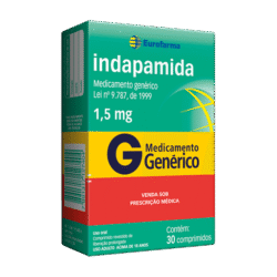INDAPAMIDA 1,5 MG C/30 CPR