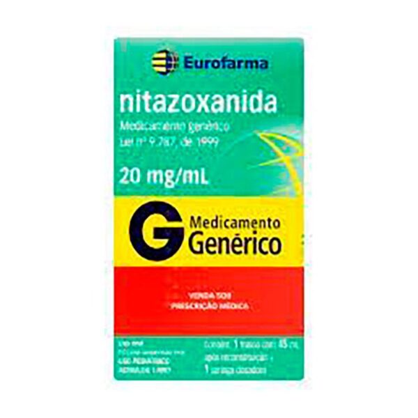 NITAZOXANIDA 20 MG SUSP C/45 ML + SER
