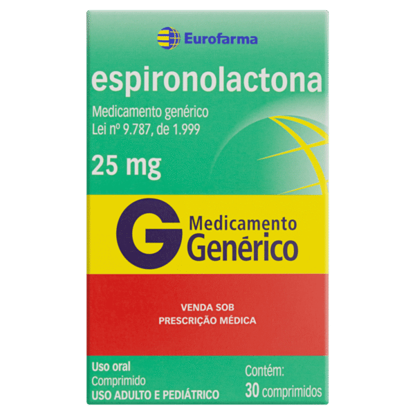ESPIRONOLACTONA 25 MG C/30 CPR