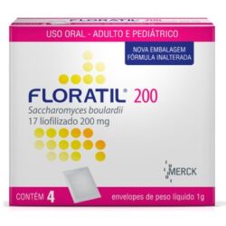 FLORATIL 200 MG C/4 ENV