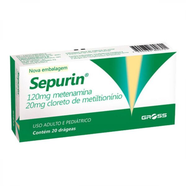 SEPURIN 120/20 MG C/20 DRG