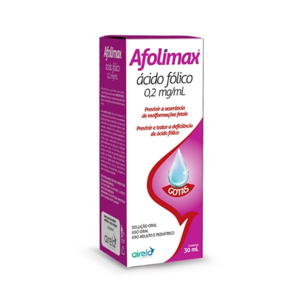 AFOLIMAX 30ML (ACIDO FOLICO 0,2 MG/ML)