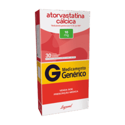 ATORVASTATINA 10MG CX 3BL X 10 COMP REV