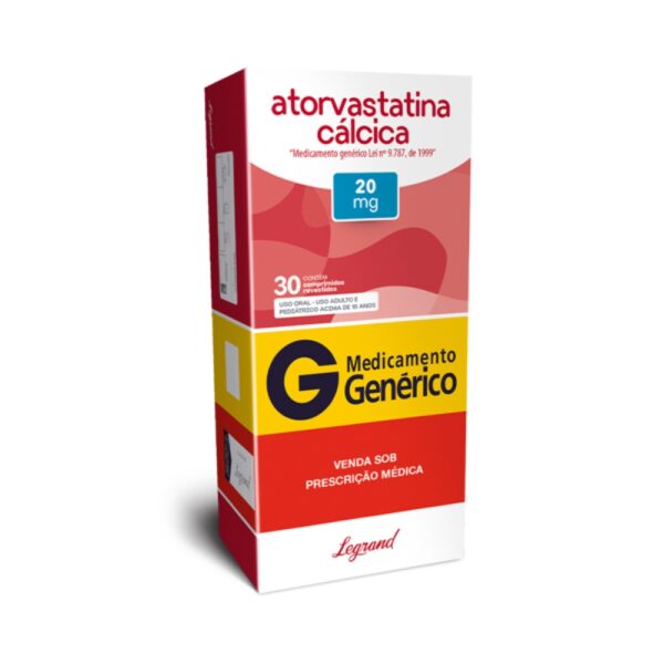 ATORVASTATINA 20 MG C/30 CPR REV