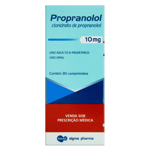 PROPRANOLOL 10 MG C/30 CPR