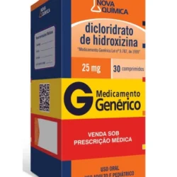 HIDROXIZINA 25 MG C/30 CPR