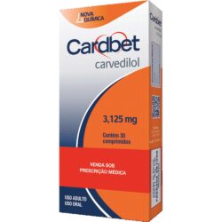 CARDBET 3,125MG CX 30 COMP
