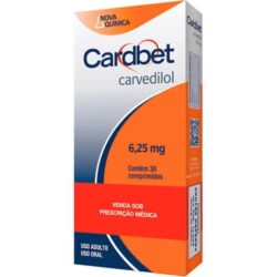 CARDBET 6,25 MG C/30 CPR