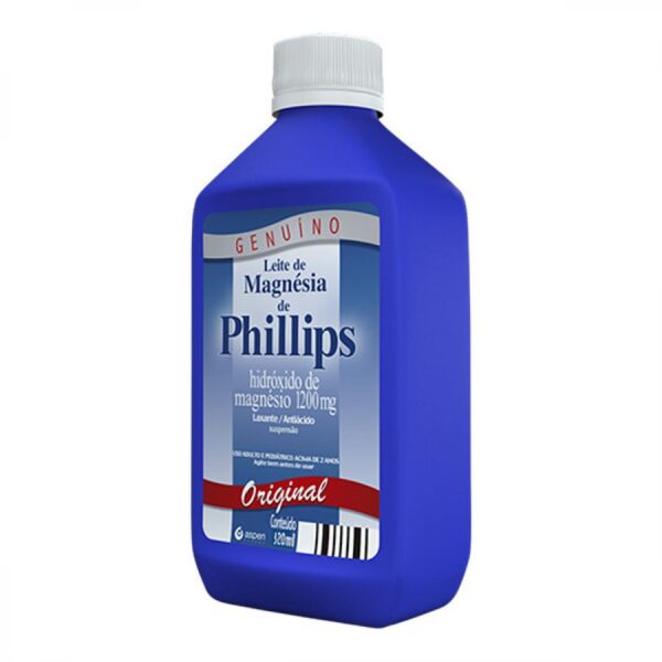 LEITE MAGNESIA PHILLIPS ORIGINAL C/120 ML