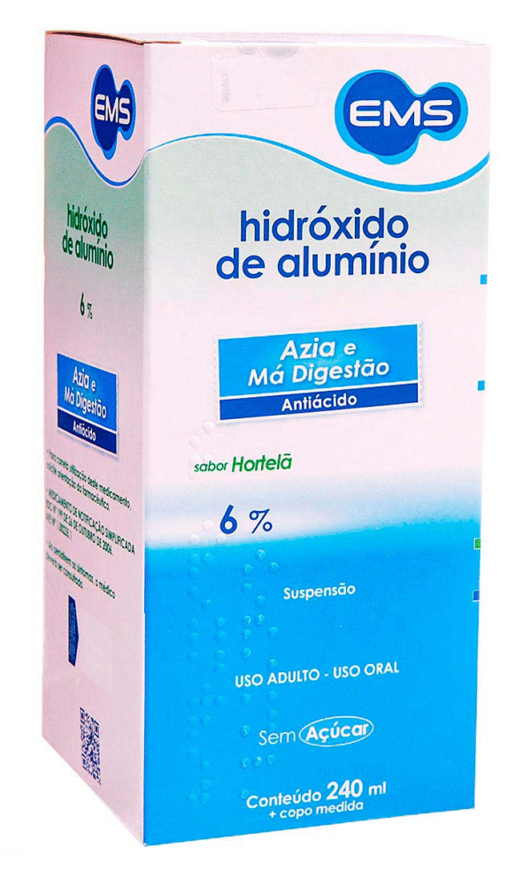 HIDROXIDO DE ALUMINIO SUSP C/240 ML