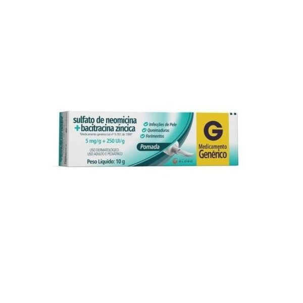 NEOMICINA+BAC ZINCICA POM DERM X 10G