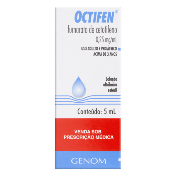OCTIFEN 0,25MG SOL OFT C/05 ML