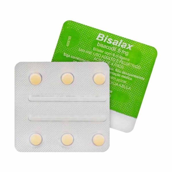 BISALAX 5MG C/6