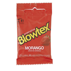 PRESERV BLOWTEX MORANGO C/03 UN