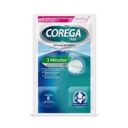COREGA TABS BRANQUEADOR PASTILHAS 5X6