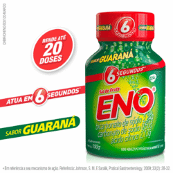 SAL DE FRUTA ENO GUARANA C/100 GR