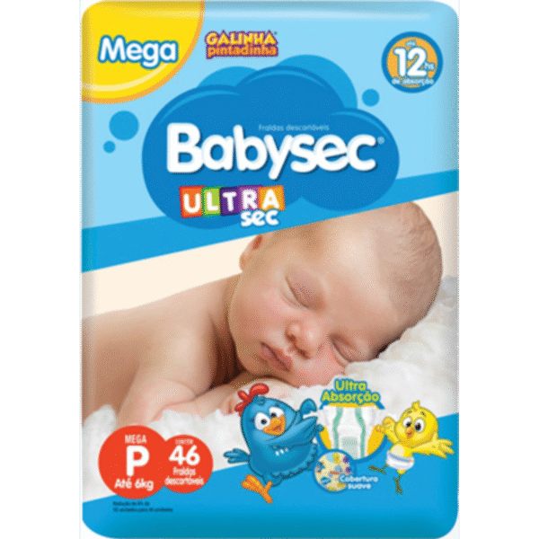 FRALDA BABYSEC MEGA P C/42