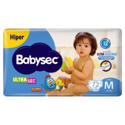 FRALDA BABYSEC HIPER M C/72