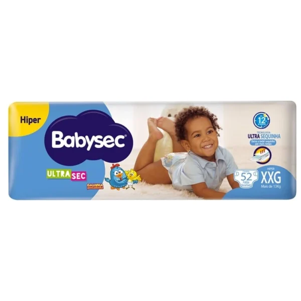 FRALDA BABYSEC HIPER XXG C/52