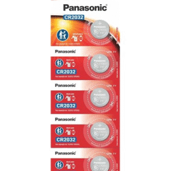 PANASONIC BATERIA MOEDA 3V TIRA-5UN CR2032-1BT