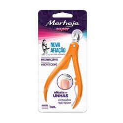 ALICATE CORTADOR DE UNHAS (MERHEJE SUPER) LARANJA