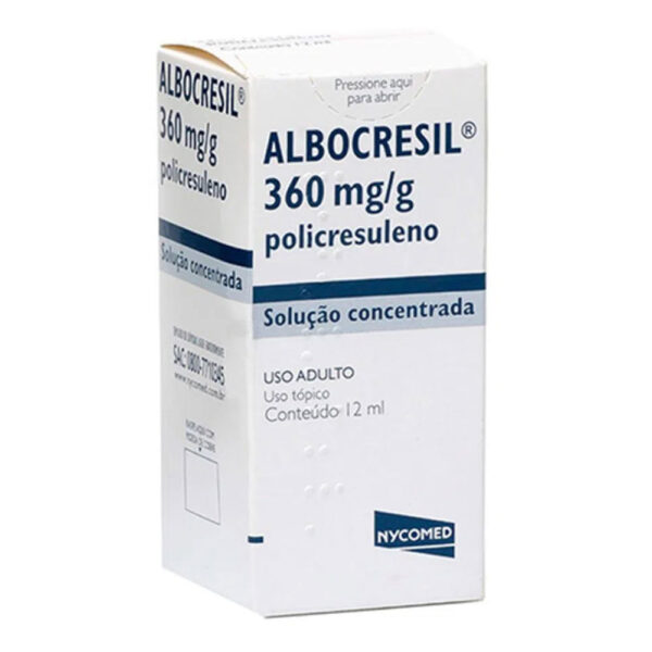 ALBOCRESIL LIQUIDO 36.0% 12ML X 1