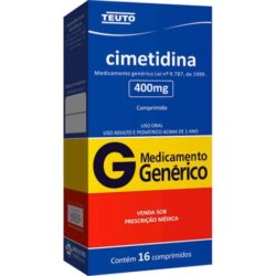 CIMETIDINA 400 MG C/16 CPR