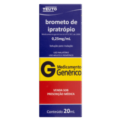 IPRATROPIO 0,25 MG GTS C/20 ML