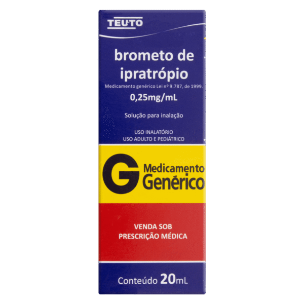 IPRATROPIO 0,25 MG GTS C/20 ML