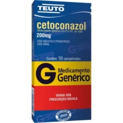 CETOCONAZOL 200MG CX BL AL 10 COMP