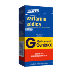 VARFARINA SODICA 5 MG C/30 CPR