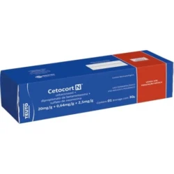 CETOCORT N 20MG/G+0,64MG/G+2,5MG/G CREM DERM BG AL 30G