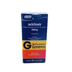 ACICLOVIR 200 MG C/25 CPR