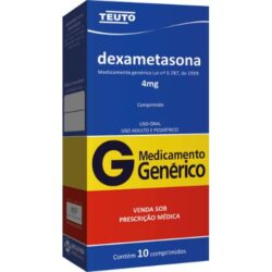 DEXAMETASONA 4MG CX 10 COMP PLAS OPC