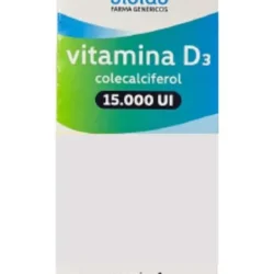 VITAMINA D3 15000UI 4 CAP