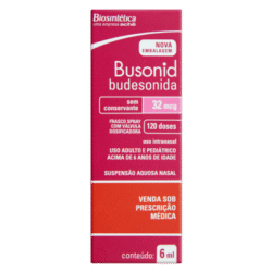 BUSONID 32 MCG C/120 DOSES S/CONS