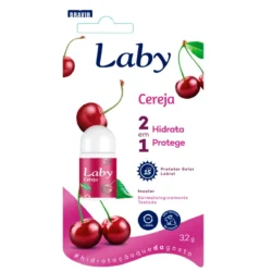 PROTETOR LABIAL 3,2G FPS 15 SAB CEREJA - LABY