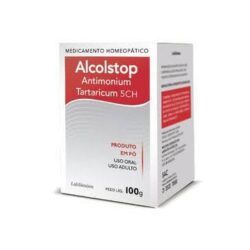 ALCOLSTOP ANTIMONIUM TARTARICUM 5CH PO100G