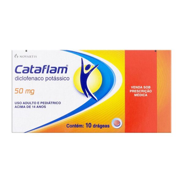 CATAFLAM 50 MG C/10 DRG