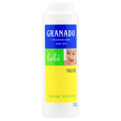 TALCO BEBE GRANADO C/100 GR