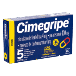 CIMEGRIPE 400 MG C/20 CPS